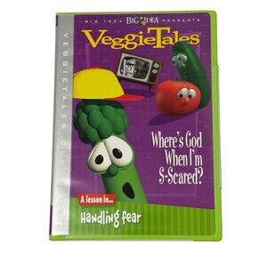 VeggieTales - Wheres God When Im S-Scared (DVD, 2007) Brand New Sealed